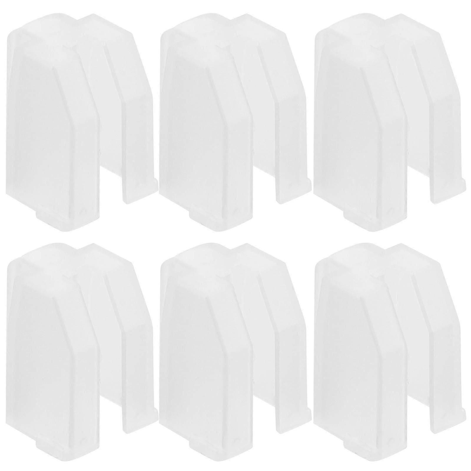 6pcs Record Player Stylus Protector Record Needle Cover Turntable Stylus Guards