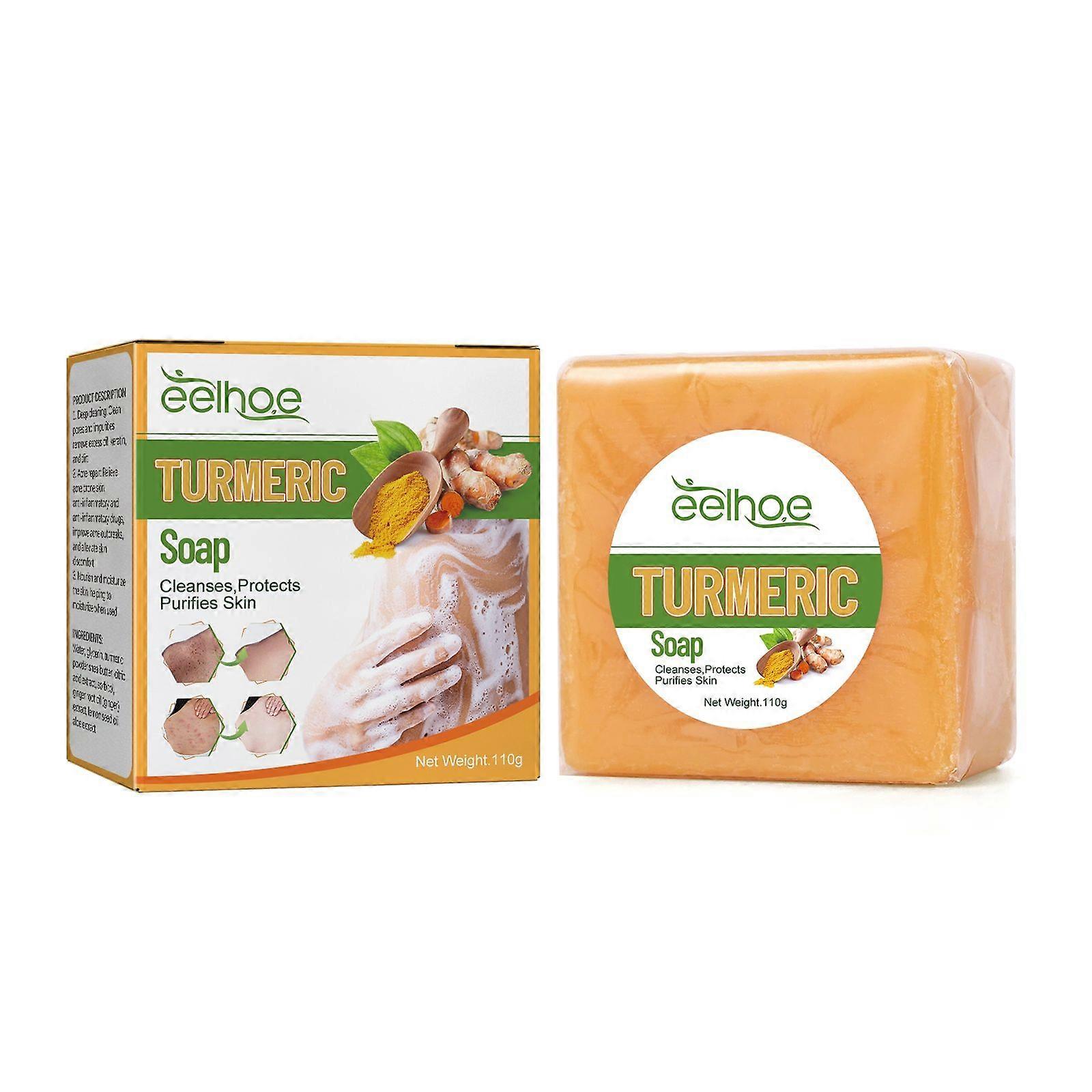 Turmeric Spot Cleaning Soap Contains Turmeric