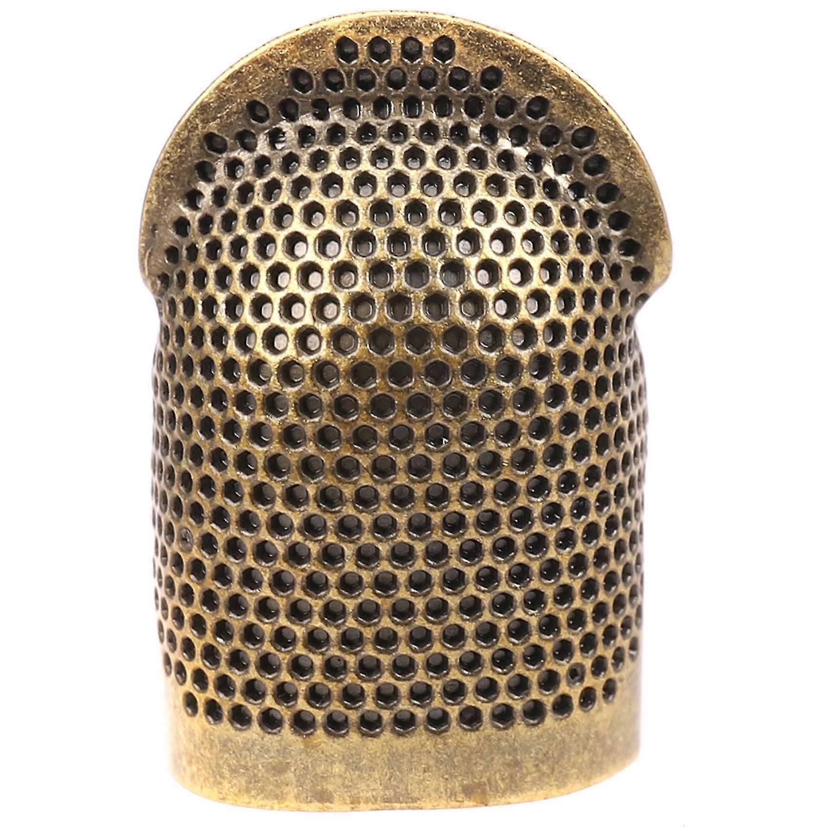 Sewing Thimbles,retro Sewing Thimble Finger Protector Shield Protector Fingertip Thimble Pin Needle (haoyi)