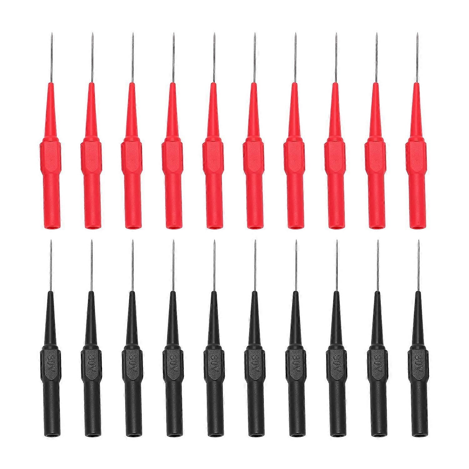 10 Pair 26.010 0.7mm Insulator Test Probe Set 4.0mm Socket Piercing Probe for Vehicle Maintenance