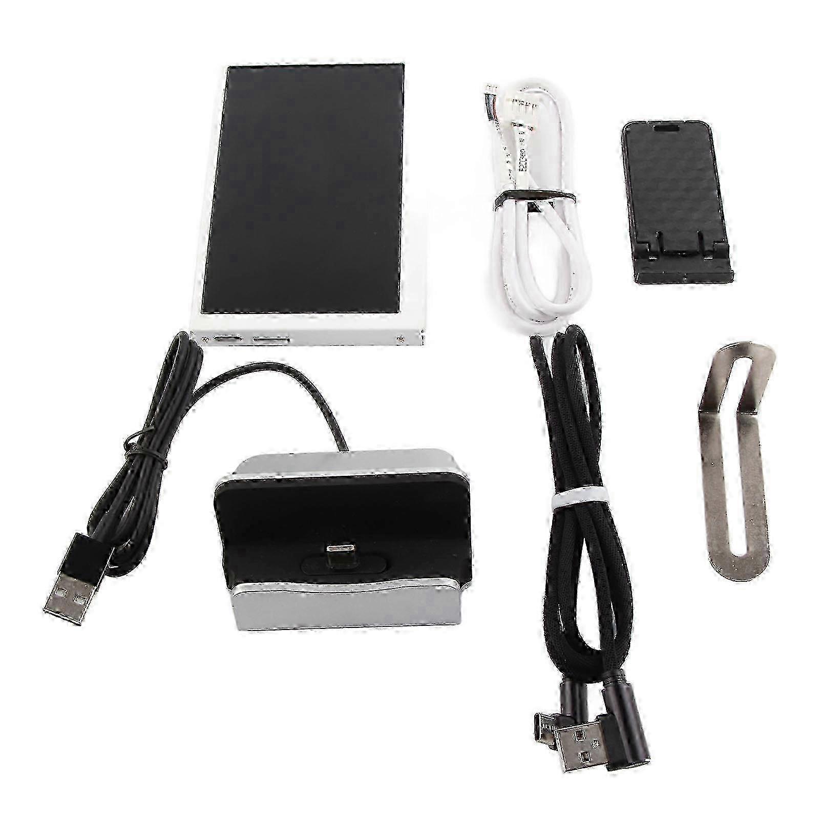 IPS Type C Secondary Screen 5in USB Display Mini Computer CPU GPU RAM HDD Data Monitor White 2025