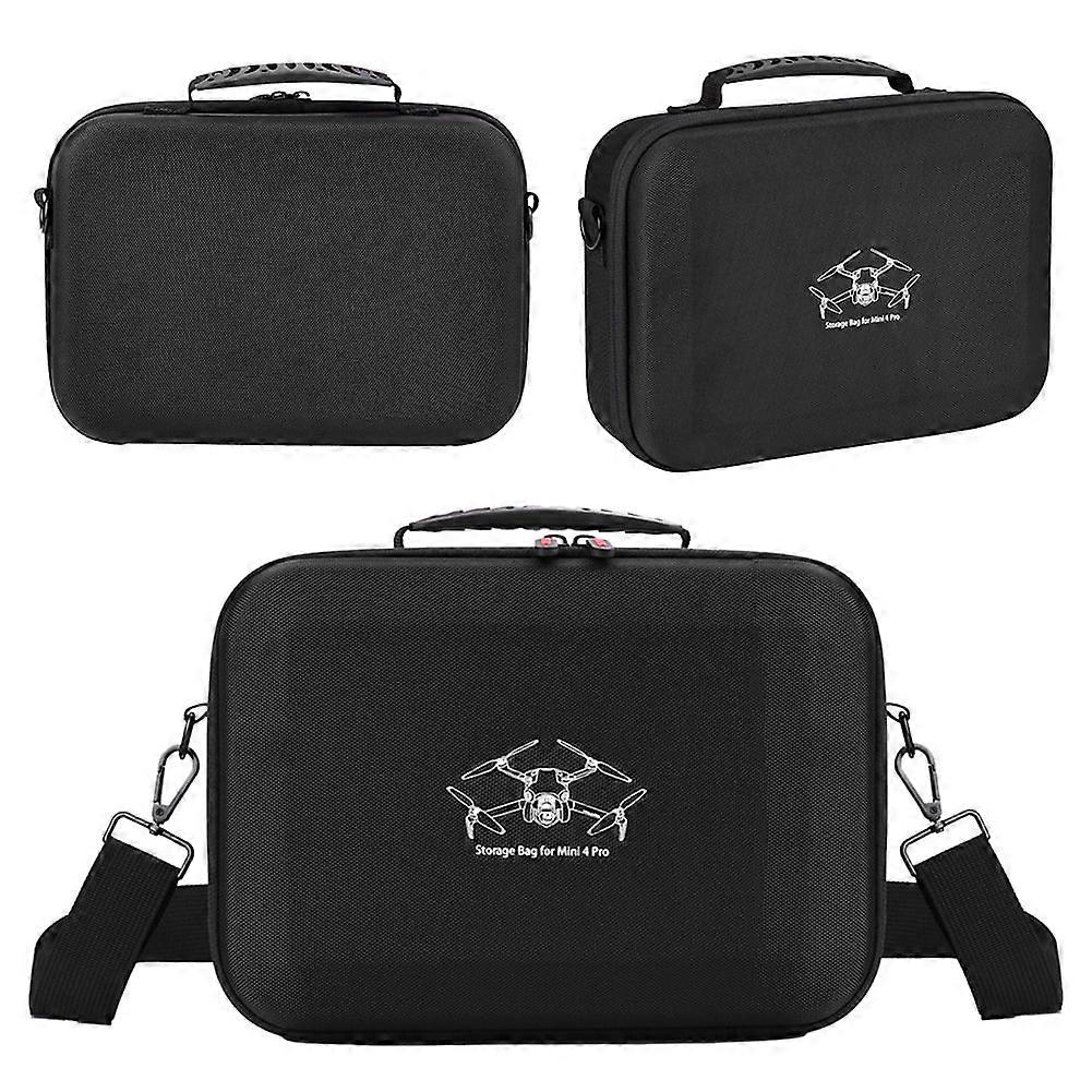 jixopn Portable Shockproof Carrying Case compatible with DJI Mini 3 Pro/Mini 4 Pro, Splash-proof Remote Controller & Battery Bag
