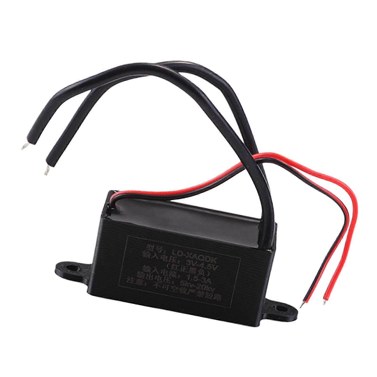 Industrial 3-4.5V to 5KV-20KV High Frequency Generator Stepping Up Power Module For Ignition Experiment Education Household Multicolor