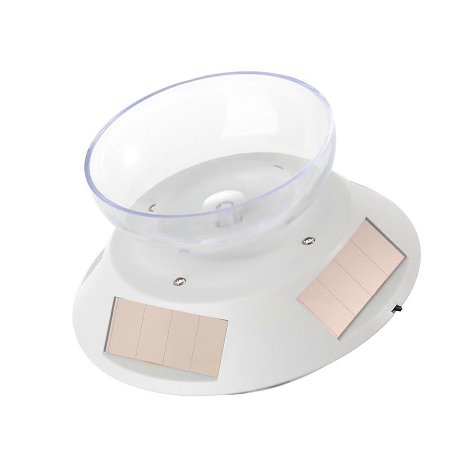 Solar Energy Jewelry Display Stand Automatic Turn 360° Display Environmental Friendly ABS Building Quiet Action Multicolor