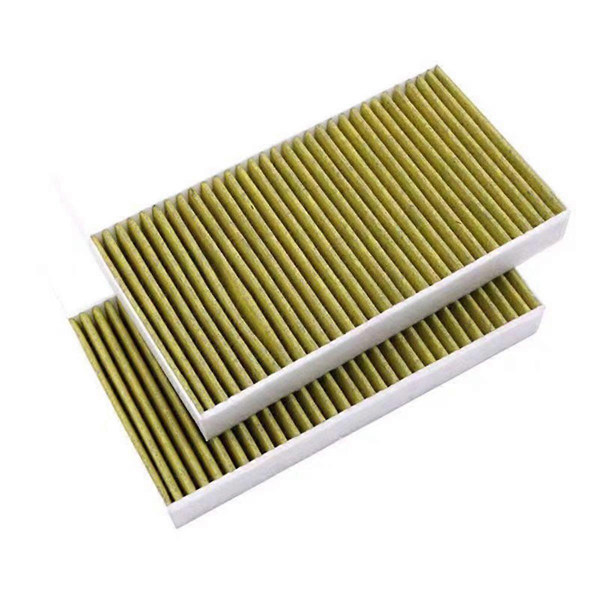 2PCS Car Air Filters with Activated Carbon for /Model Y Air Conditioning Cabin Filter Air Cleaning