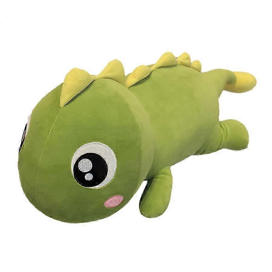 Soft Dinosaur Plush Toy for Kids with Green and Yellow Colors