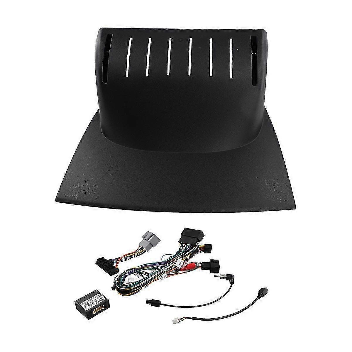 9 Inch Radio Car Android MP5 Player Casing Frame for Fiesta 2009-2014 2din Unit Fascia Stereo Dash Cover Panel