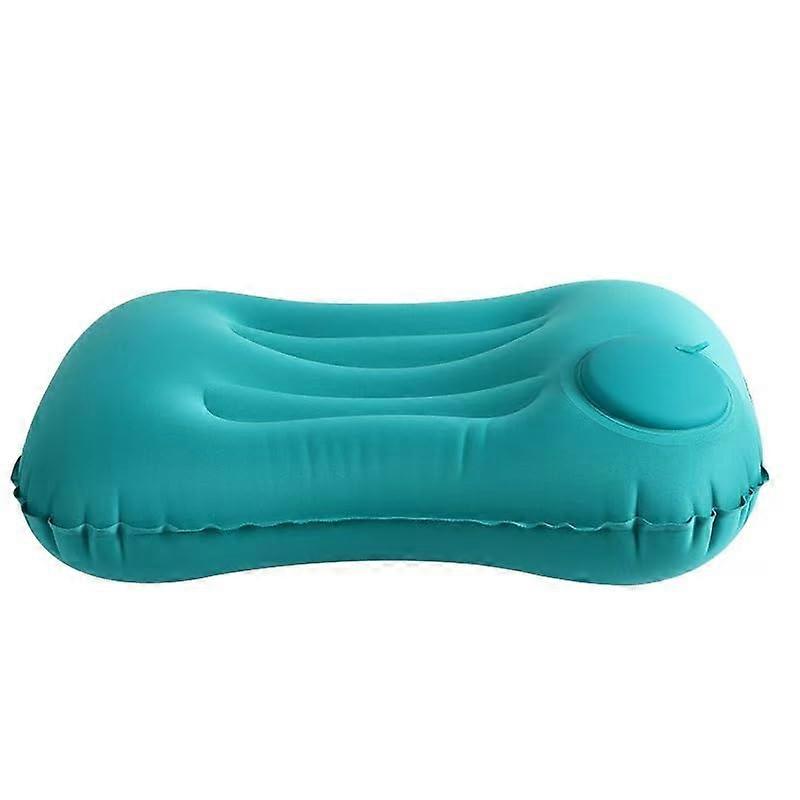 Inflatable Sleep Cushion 3D Encircling Support, Adjustable Thickness, NonUShaped For Airplanes And Speed Trains