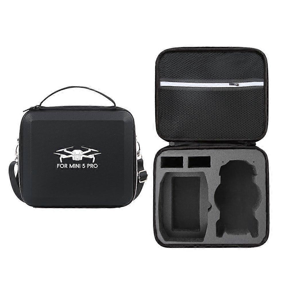 For DJI Mini 5 Pro & RC-N3 Remote Control Nylon Storage Bag (Black)