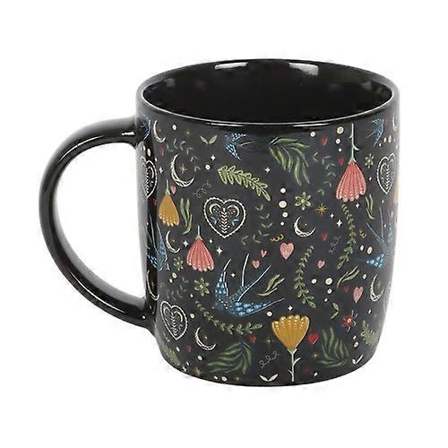 Something Different Midnight Bloom 350ml Mug