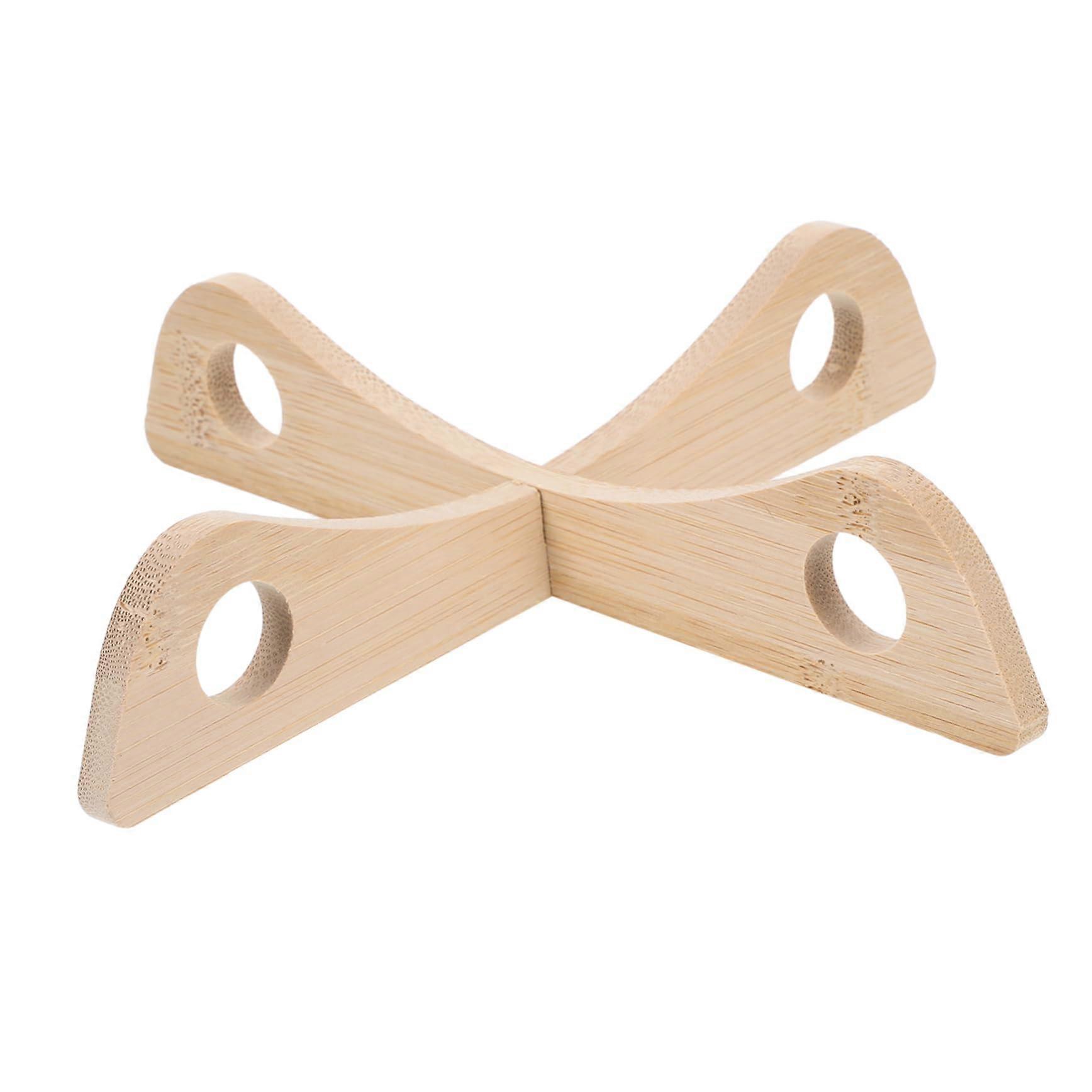 MultiFunctional Pot Rack Stand with Heat Resistant Dish Drying Rack and Removable Bowl Holder