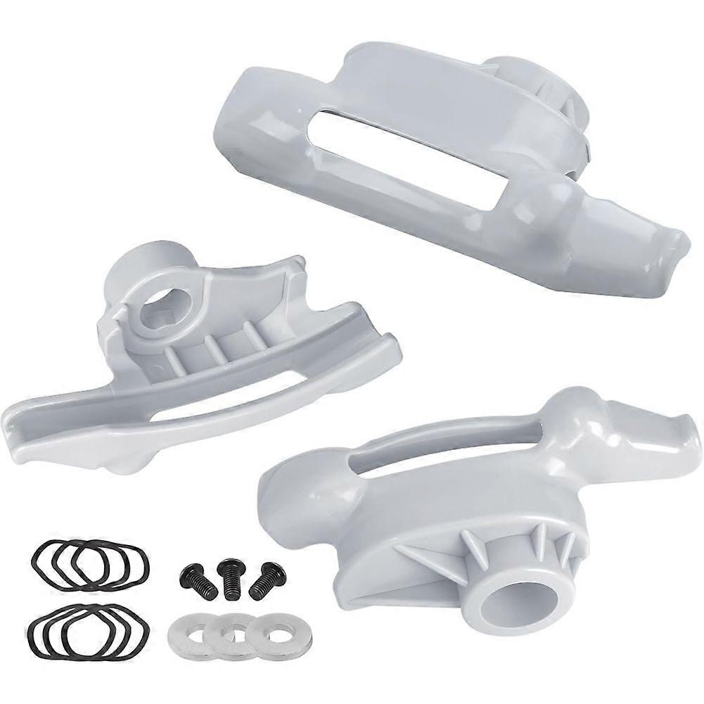 TC184432 Gray Nylon Mounting/Removal Head Kit Replacement for Low Profile Tire Duck Head Par8184426-184432 (Pack of 3)