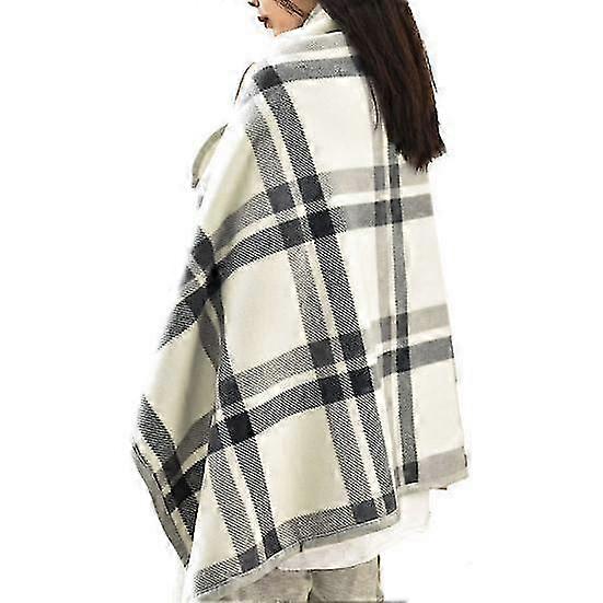Plaid Design Throw Blanket for Winter Made from Super Soft and Warm Polar Fleece