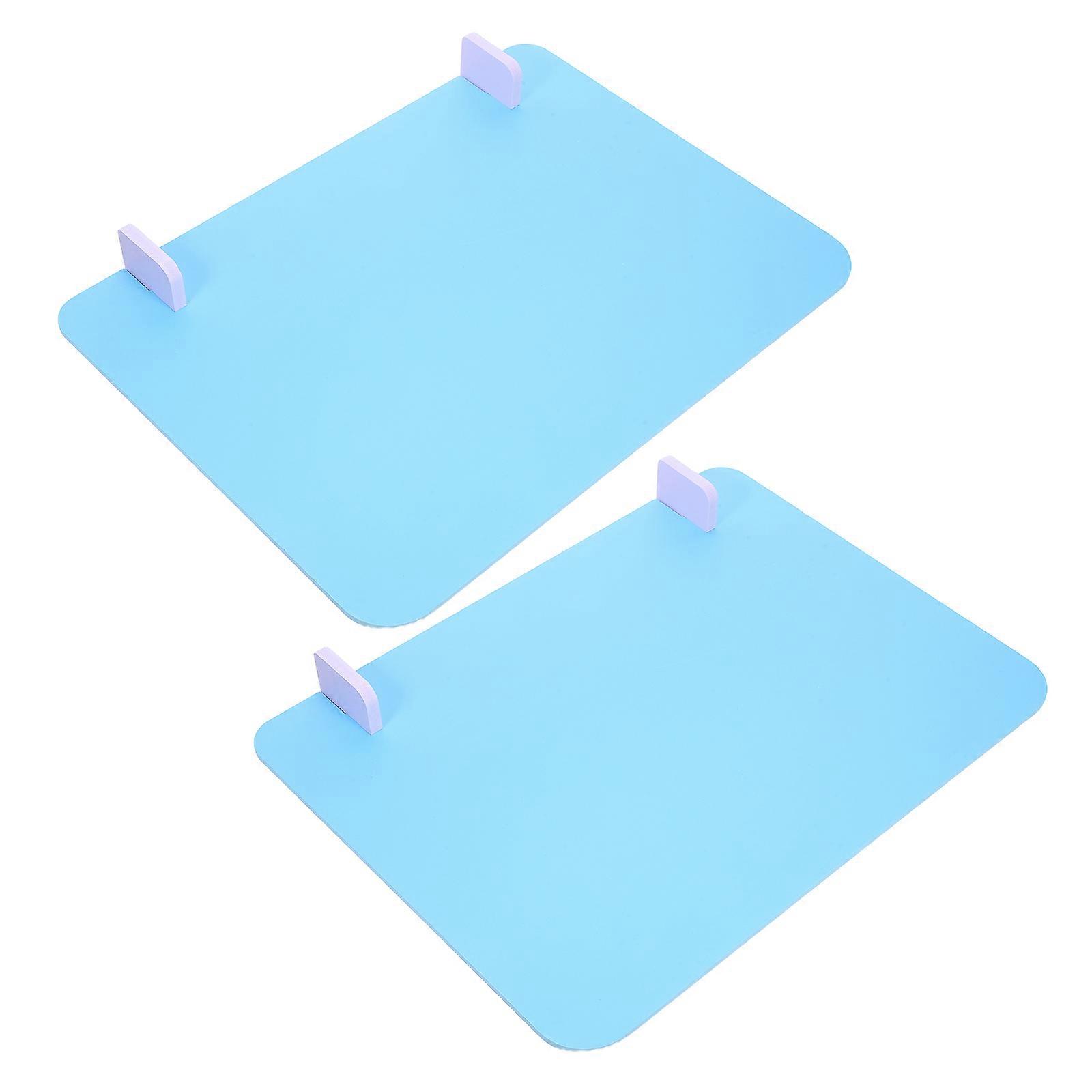 Student Desk Divider Acoustic Desktop Panel for Privacy 2Sets