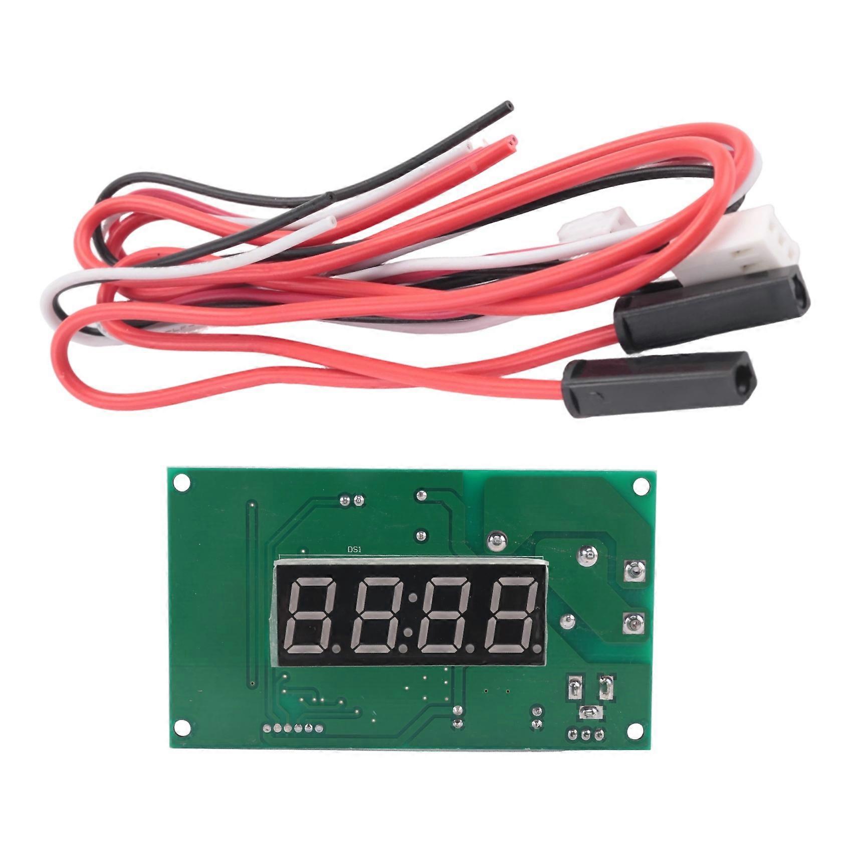 Four Digits Time Control Minute Timer Board Arcade Game Coin Acceptor Selector Pump Water Washing Machine