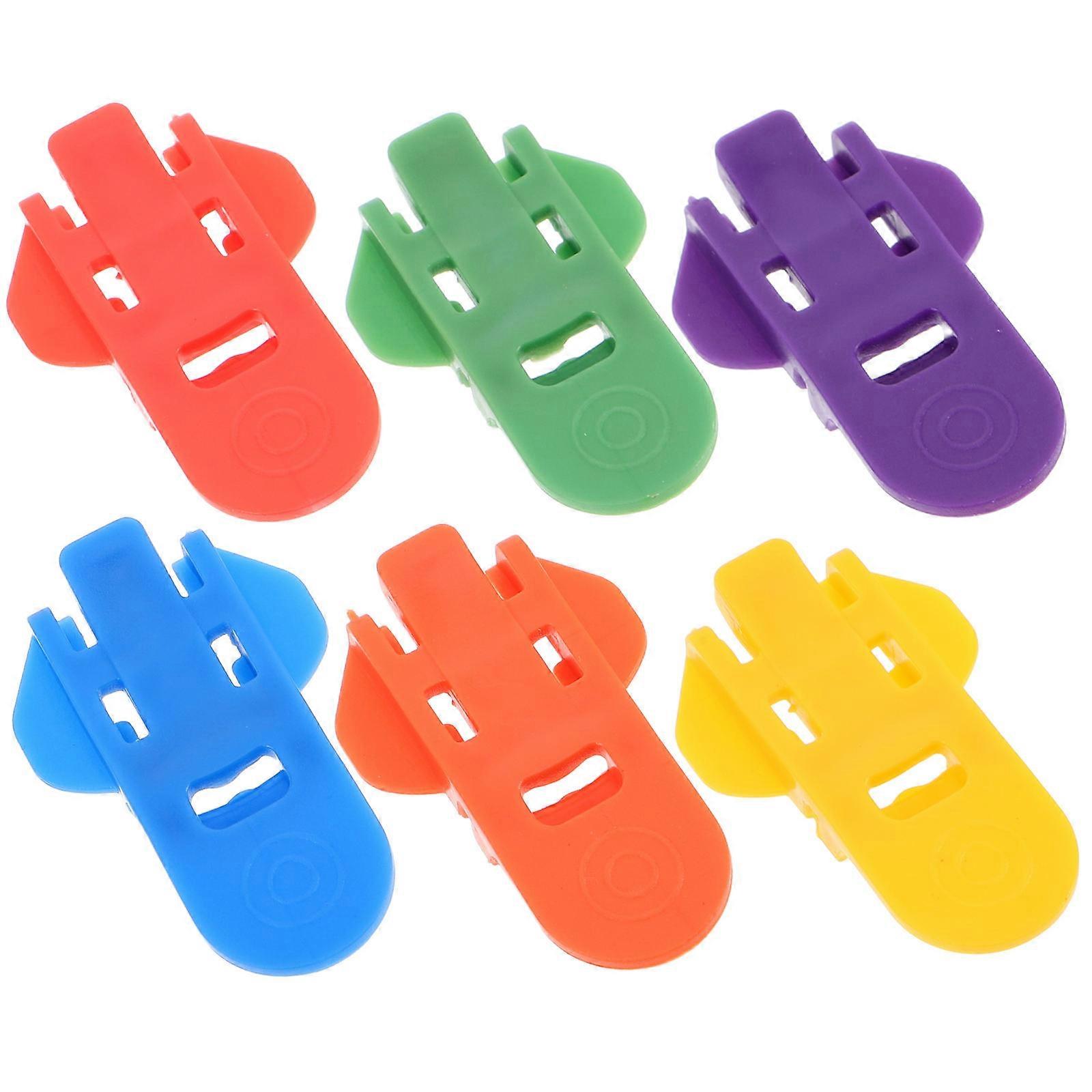 6pcs Manual for Home Practical Beverage Small Tool Multi Color Plastic