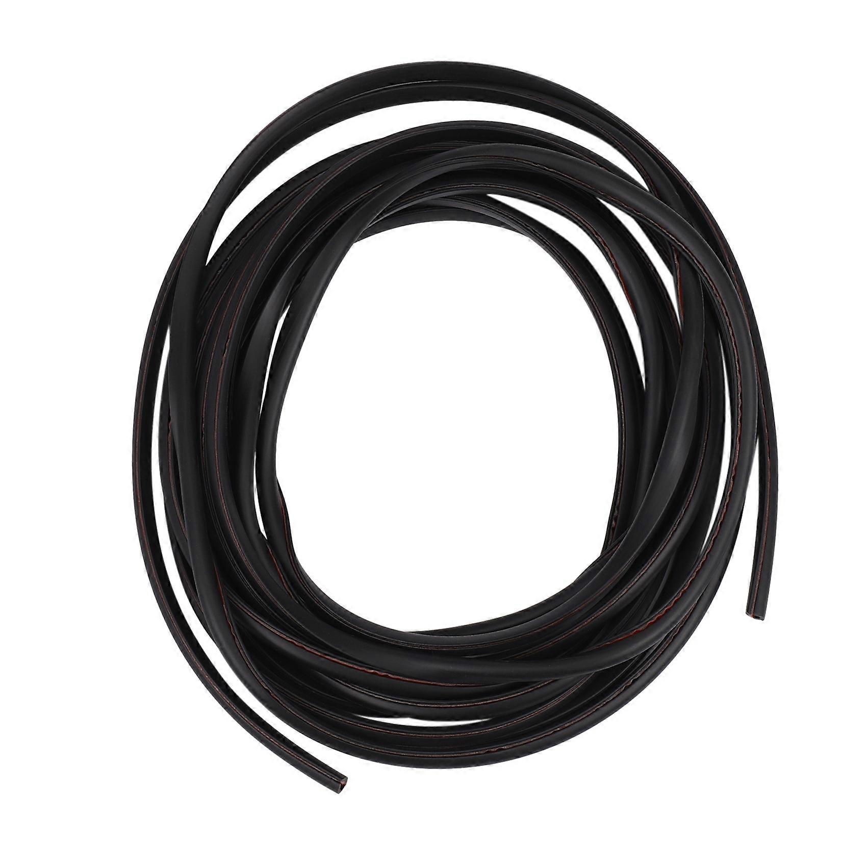 16FT/5M Black Rubber Strip Car Edge Guard