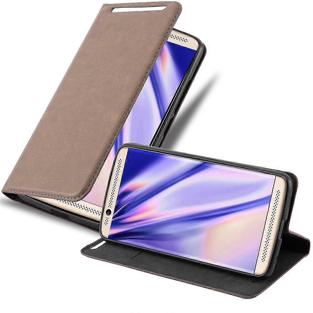 ZTE Axon 7 Case - Funda protectora con función de soporte y ranura para tarjetas