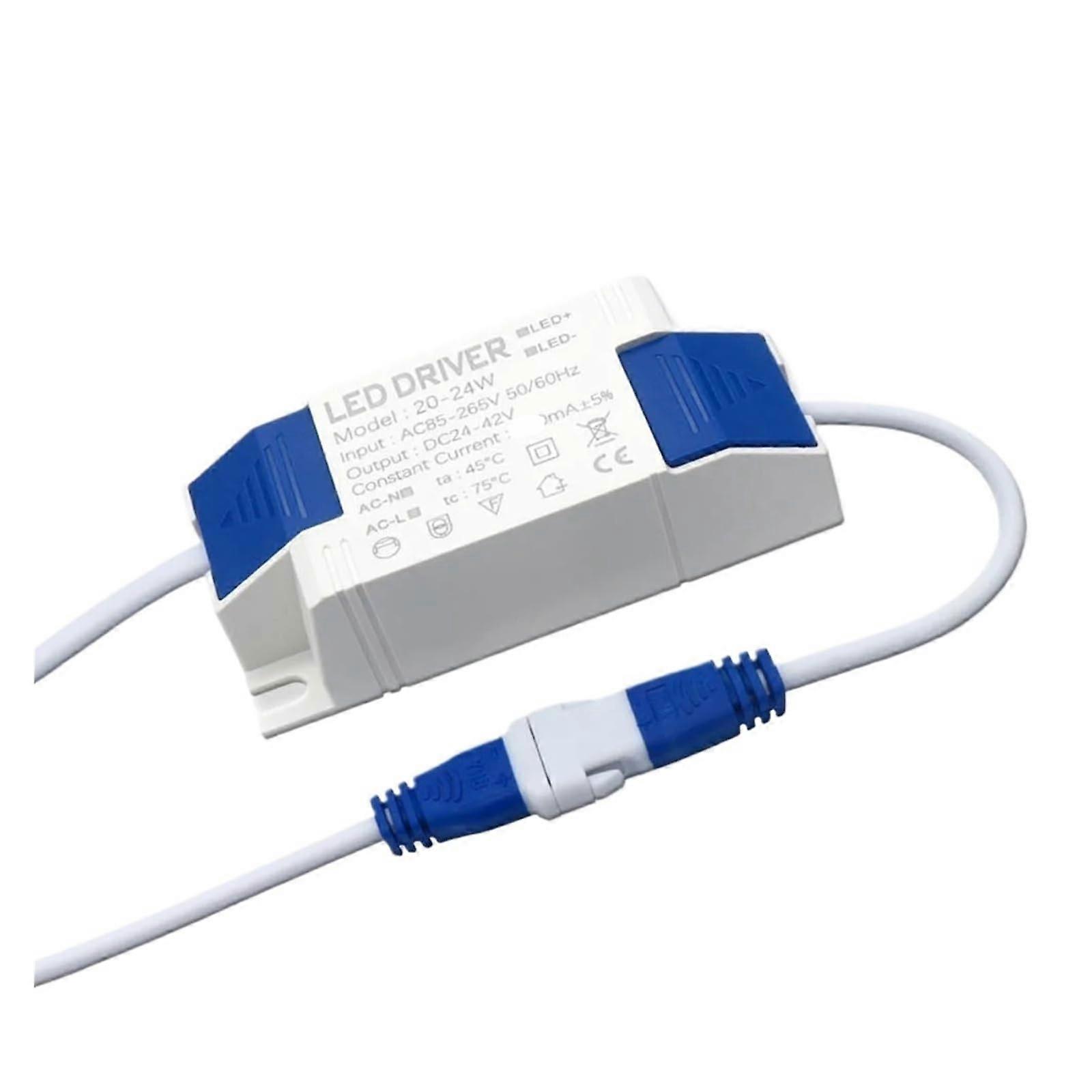 LED Driver 600mA Constant Current Power Supply 2442V AC85265V for Panel Lights 2024W