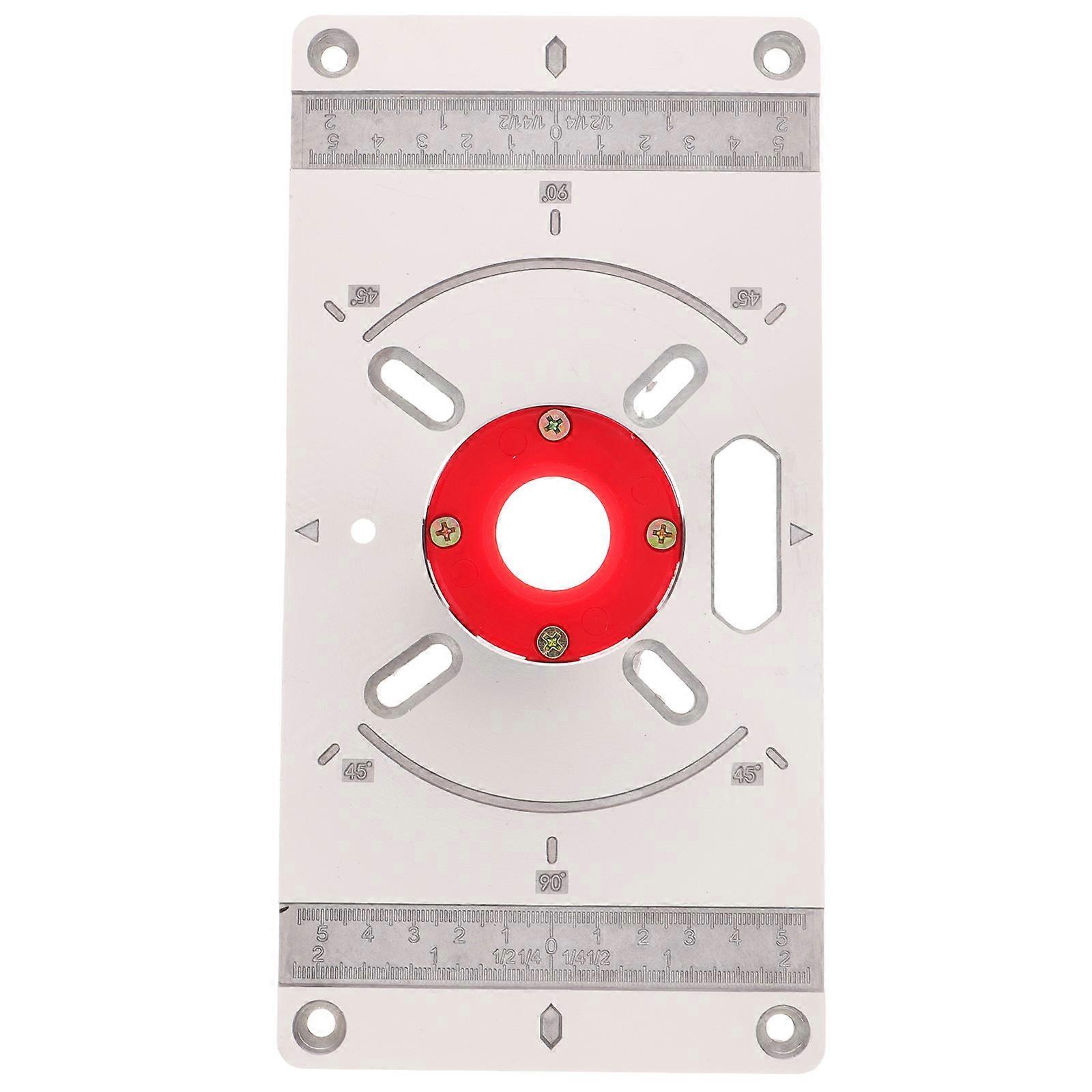 Wood Machine Woodworking Router Table Insert Plate for Trimming
