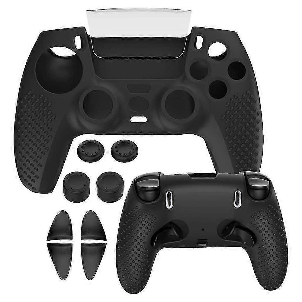 AntiSlip Silikon Skyddande Lock Vipplock för PS5 Edge Controller