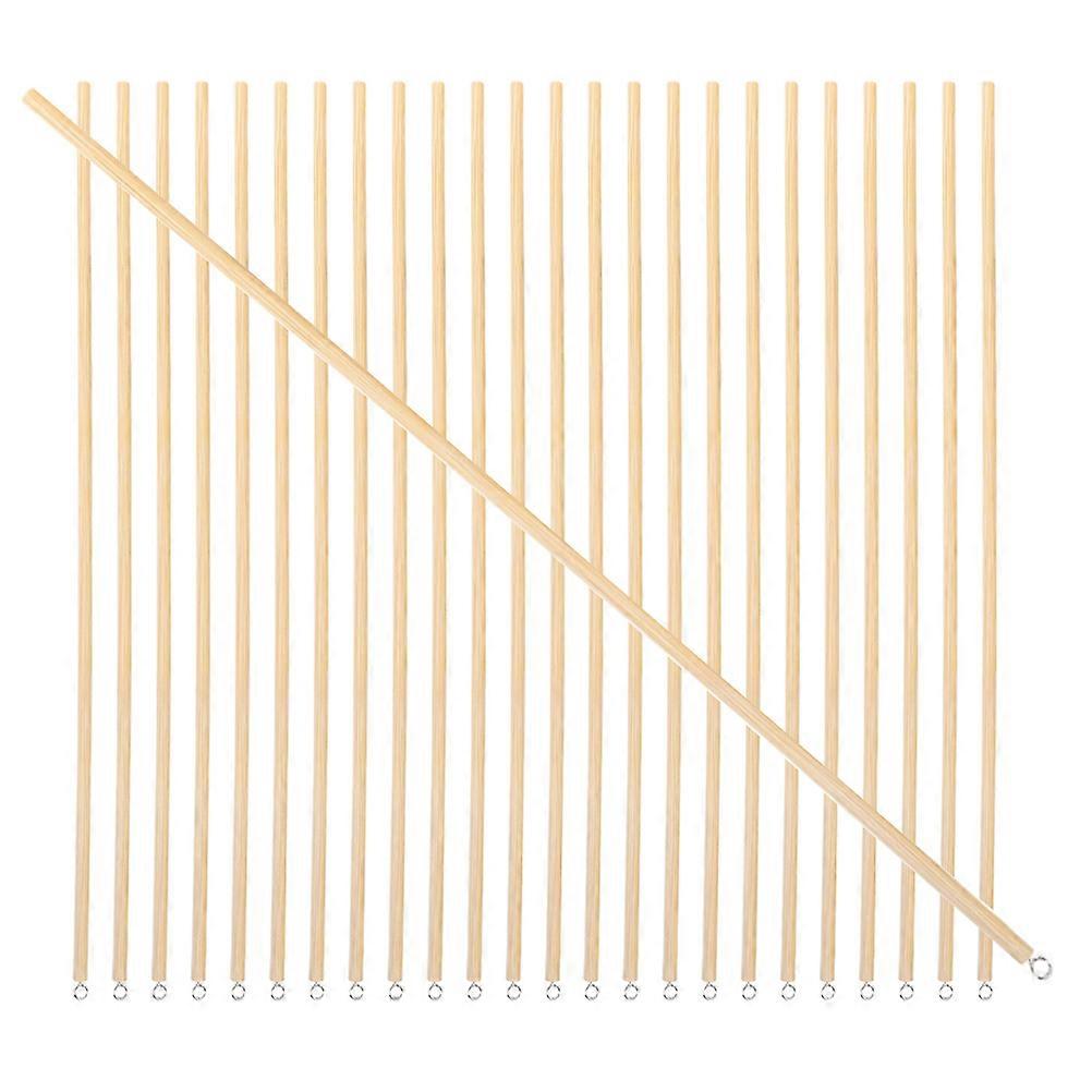 Puppet Rods Wooden Arm Control Rod for Puppet Performance 30Pcs Beige