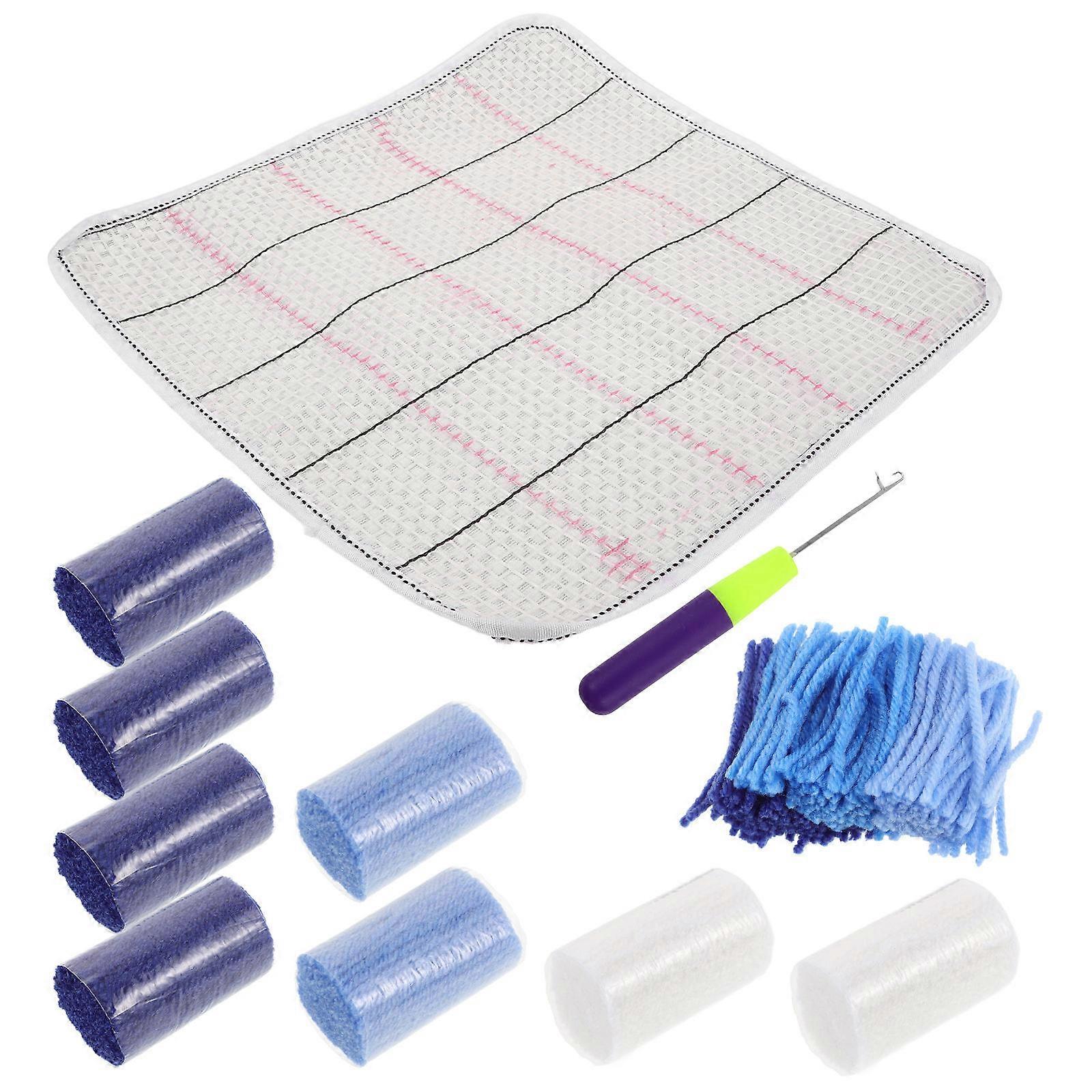 Carpet Crochet Kit Latch Hook Rug Making Kit for 1Set DIY Use