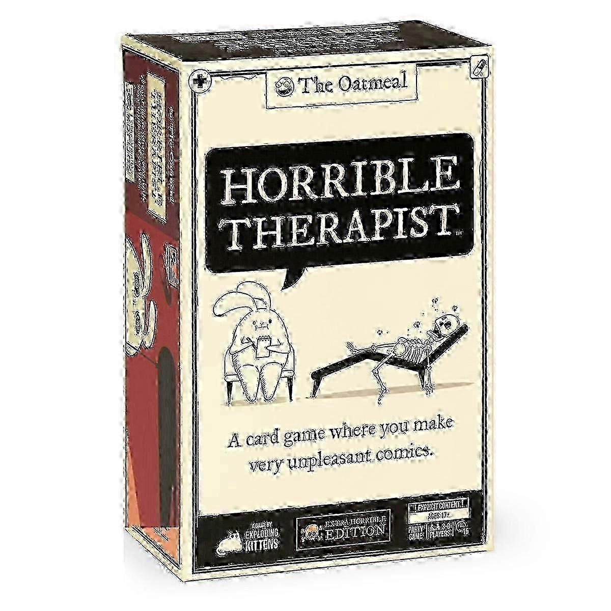 Horrible Therapist: Extra Horrible Edition - A Card Gameqa
