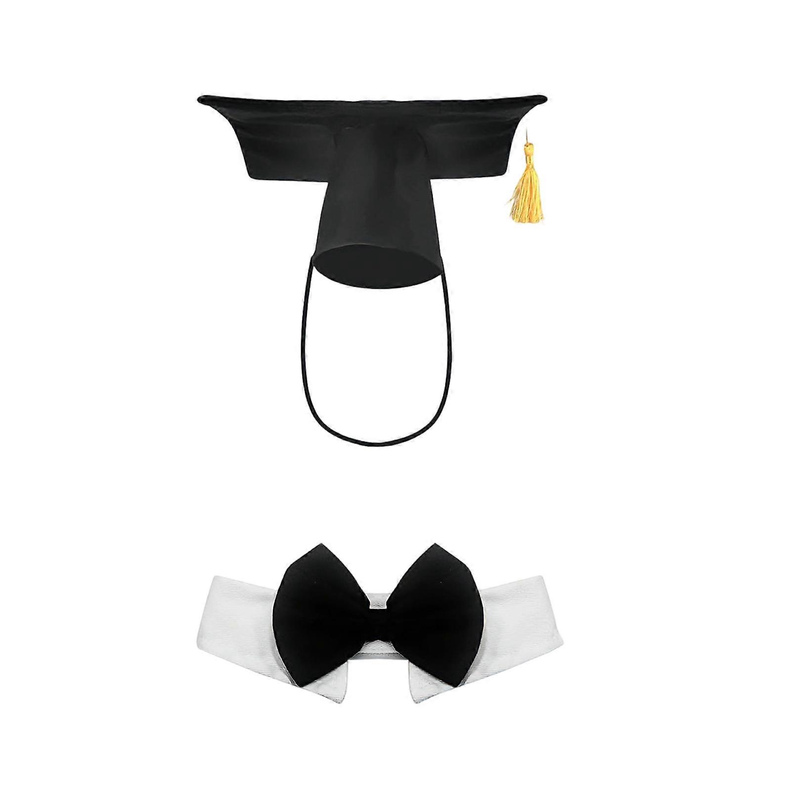 Quick Install Graduation Cap and Bowtie Decors Set for Parties Simple Setups No Tools Needed Effortlessly Assembly Multicolor