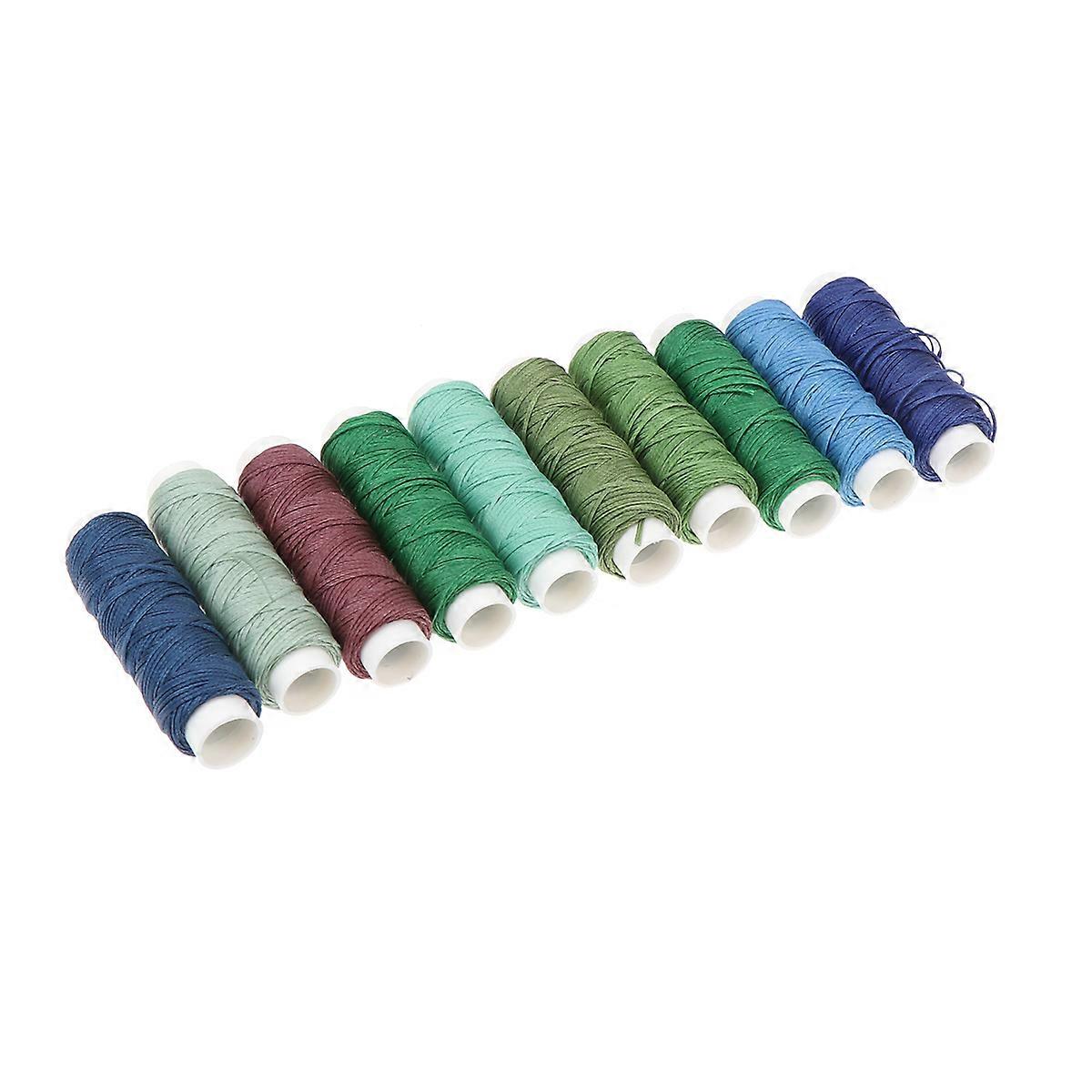 Wax Coated String Set For DIY Craft Projects Assorted Color Waterproof 1Set