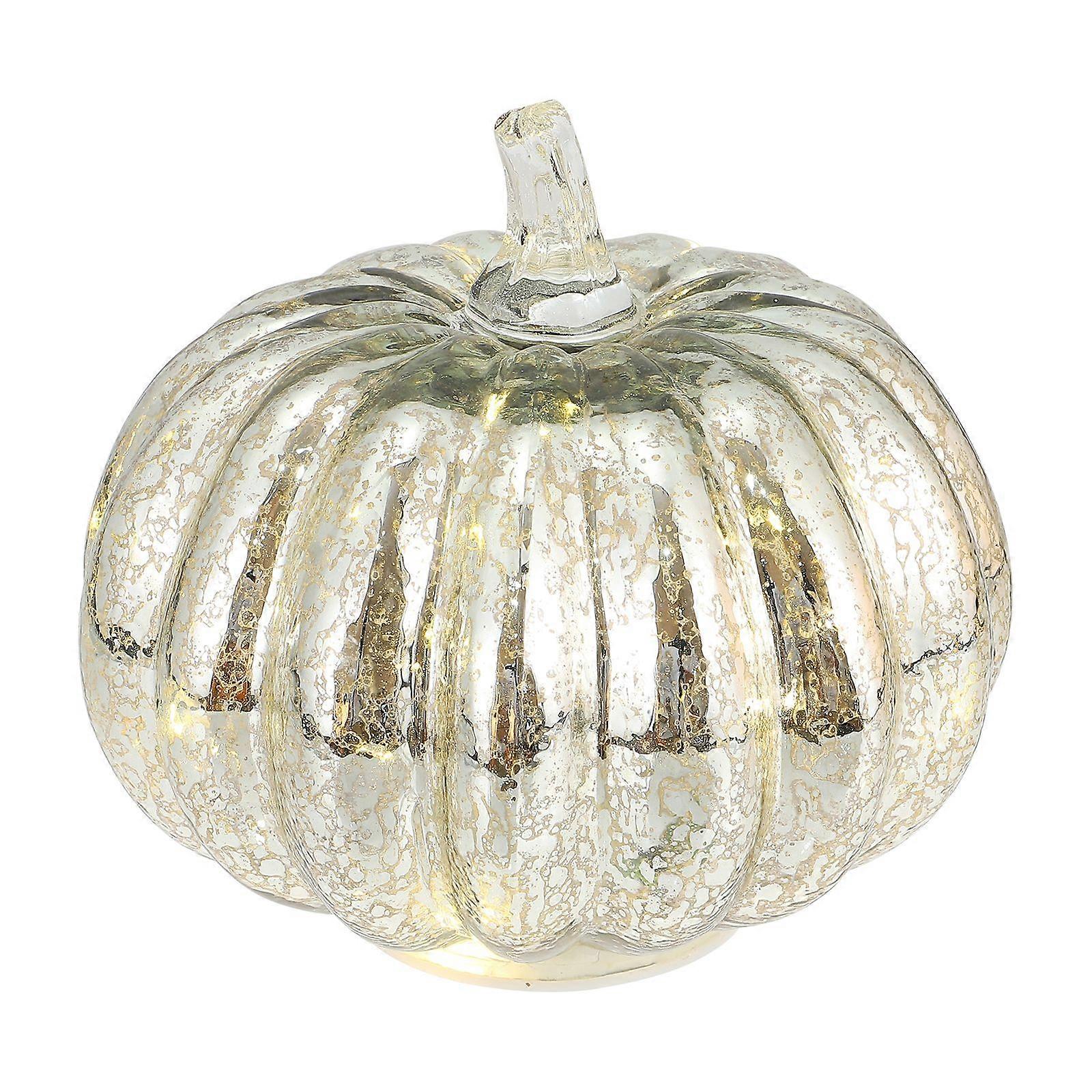 Halloween LED Simulated Pumpkin Lamp Flickering Light Decor (Without Battery)
