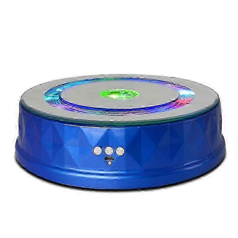 2025 LED Light ectric Rotating Turntable Display Stand