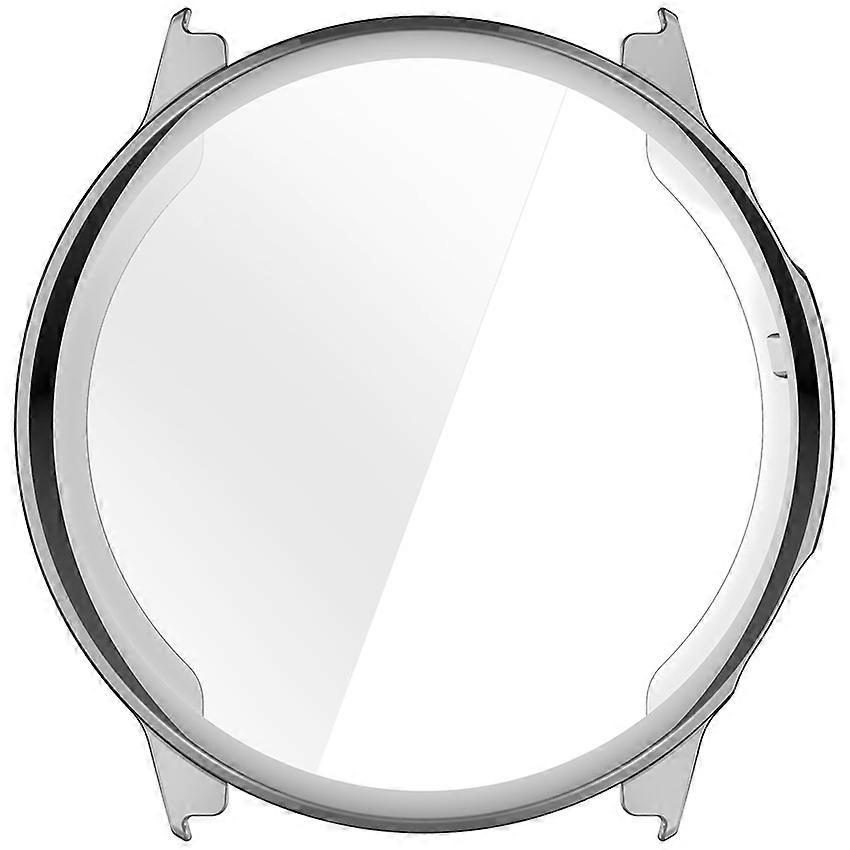 Full-Coverage TPU Watch Protective Case with Electroplated Finish for Garmin Venu4 45mm Electroplated Silver