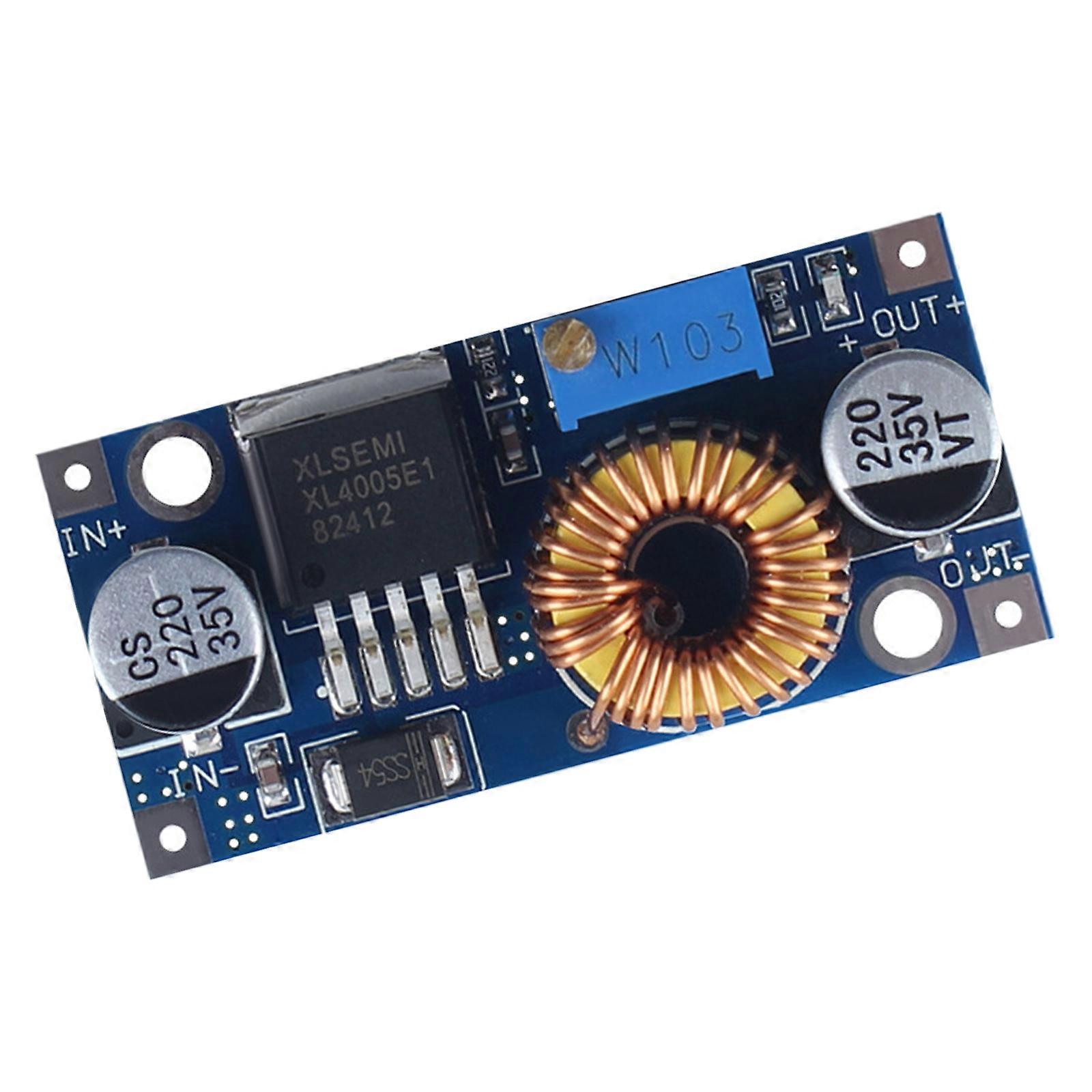 XL4005 DC5V Converter for Step Down Conversion 3A Output Adjustable Voltage Ranges Protections Multicolor