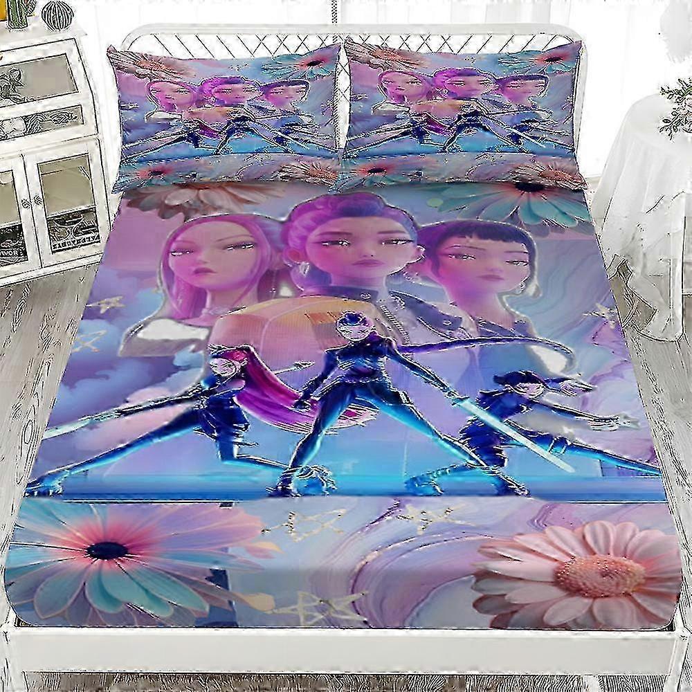 Anime Bedding Set with Vivid Digital Print, Comfortable Nordic Design, Multiple Size Options