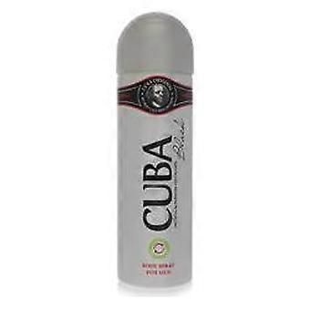  CUBA Black by Fragluxe - Body Spray 6.6 oz - Men 