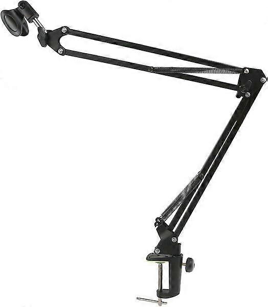 Microphone Stand Desktop Mount Solid Steel Radio Broadcasting Cantilever Stand