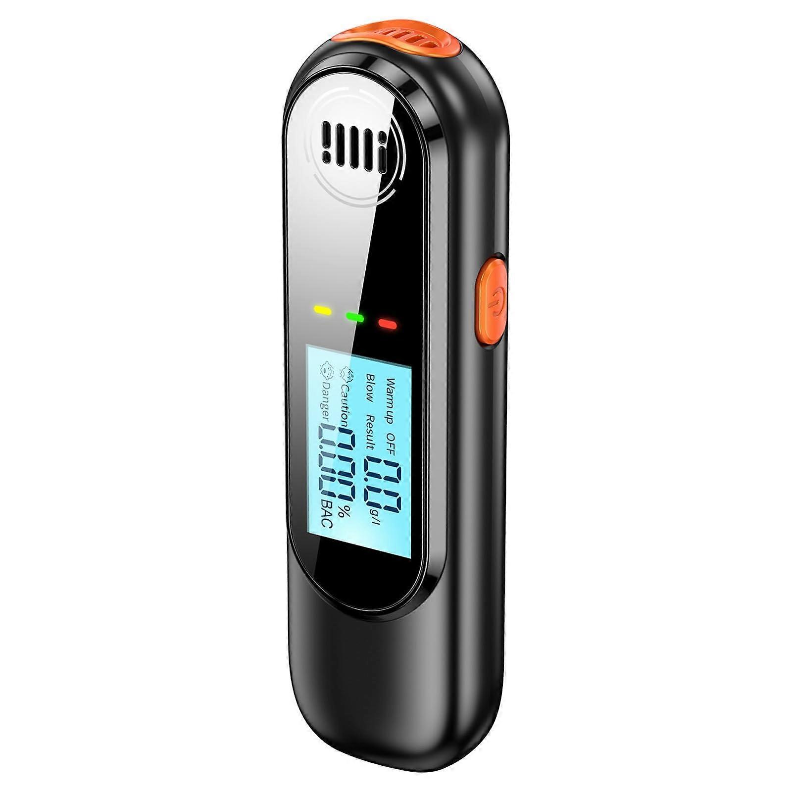 Breathalyzer with  Precision Sensor, Rapid Ethanol Detection, Rechargeable Pocket Alcohol Tester