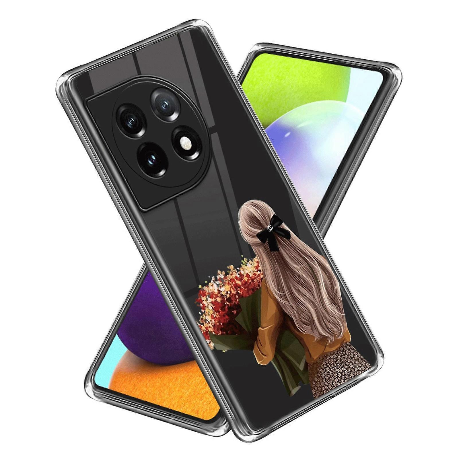 For OnePlus Ace 3 5G/12R 5G Case Pattern Printing Drop-proof TPU Protective Shell