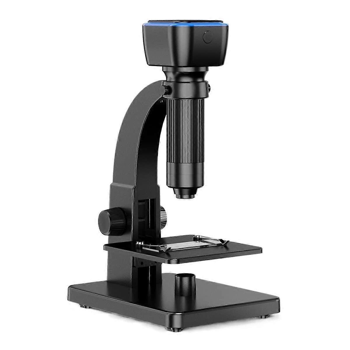 2000x Digital USB Microscope with Dual Lens 5MP Camera, Adjustable Lighting, PC Compatible