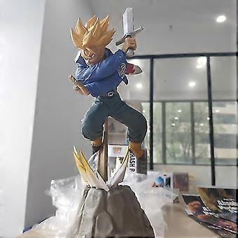 Dragon Ball Z Super Saiyan Figure Goku Vegeta Trunks Model Toy