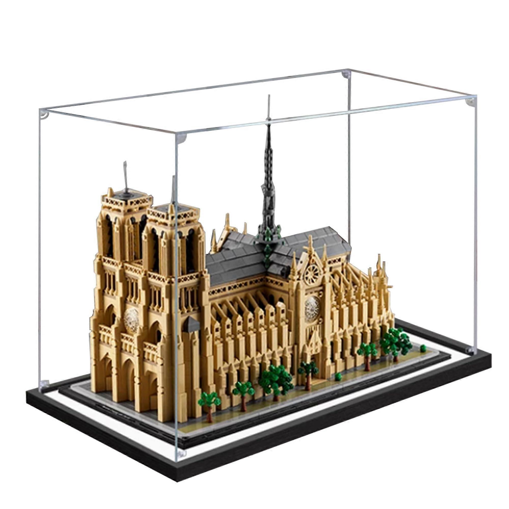 Display Case for  21061 Acrylic DustProof Clear Box, ScratchResistant UV Protection, Tool Assembly