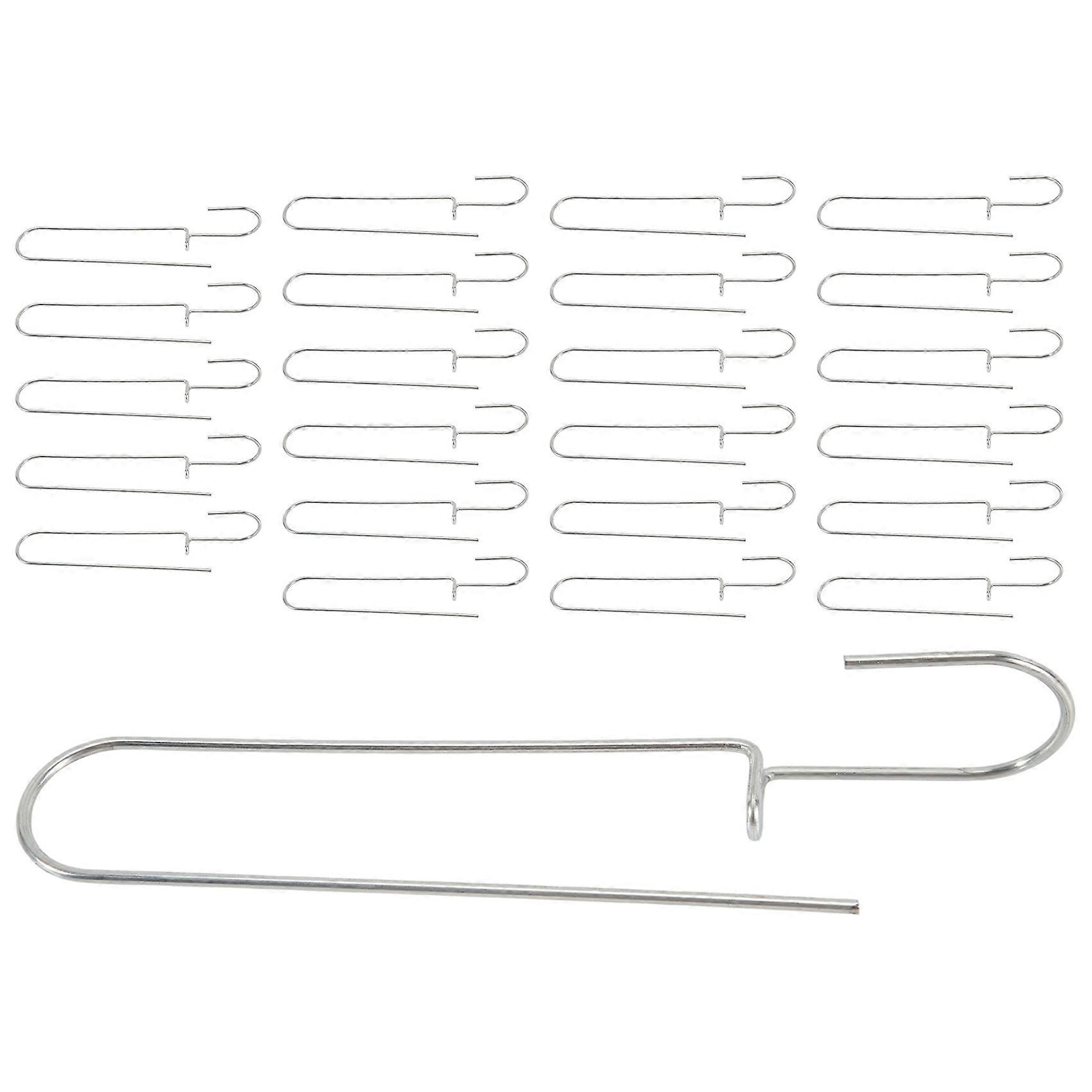 24 Pcs 7.3 Inch Metal Pattern Hooks Sewing Pattern Making Hanging Hanger