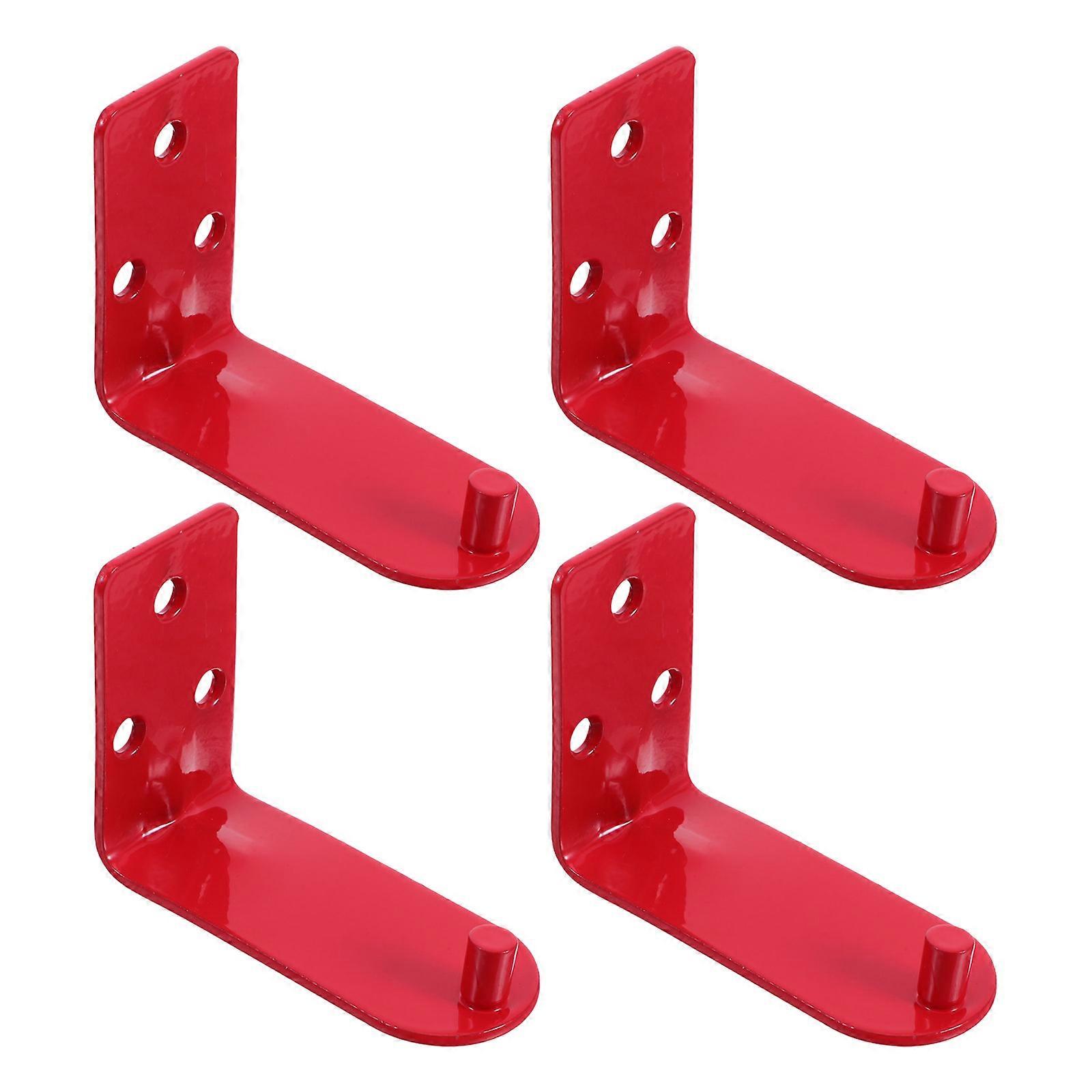 Mounting Bracket for Fire Extinguisher 4Sets Wall Hooks Durable Design