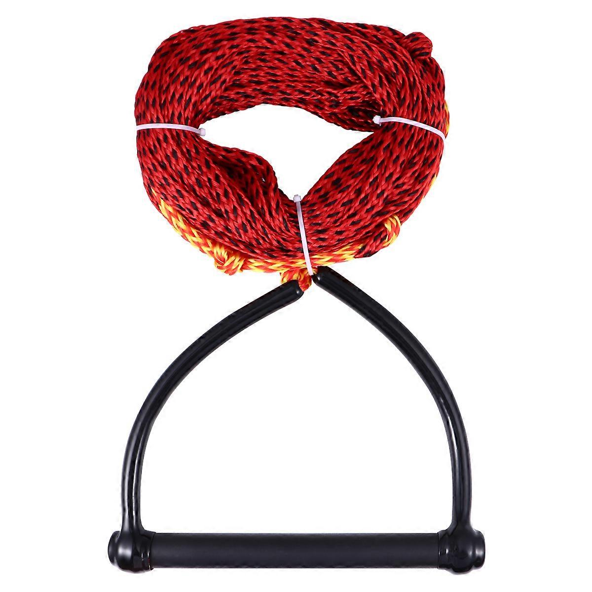 Water Ski Rope Black Handle for Boating 2Pcs Wakeboard Kneeboard