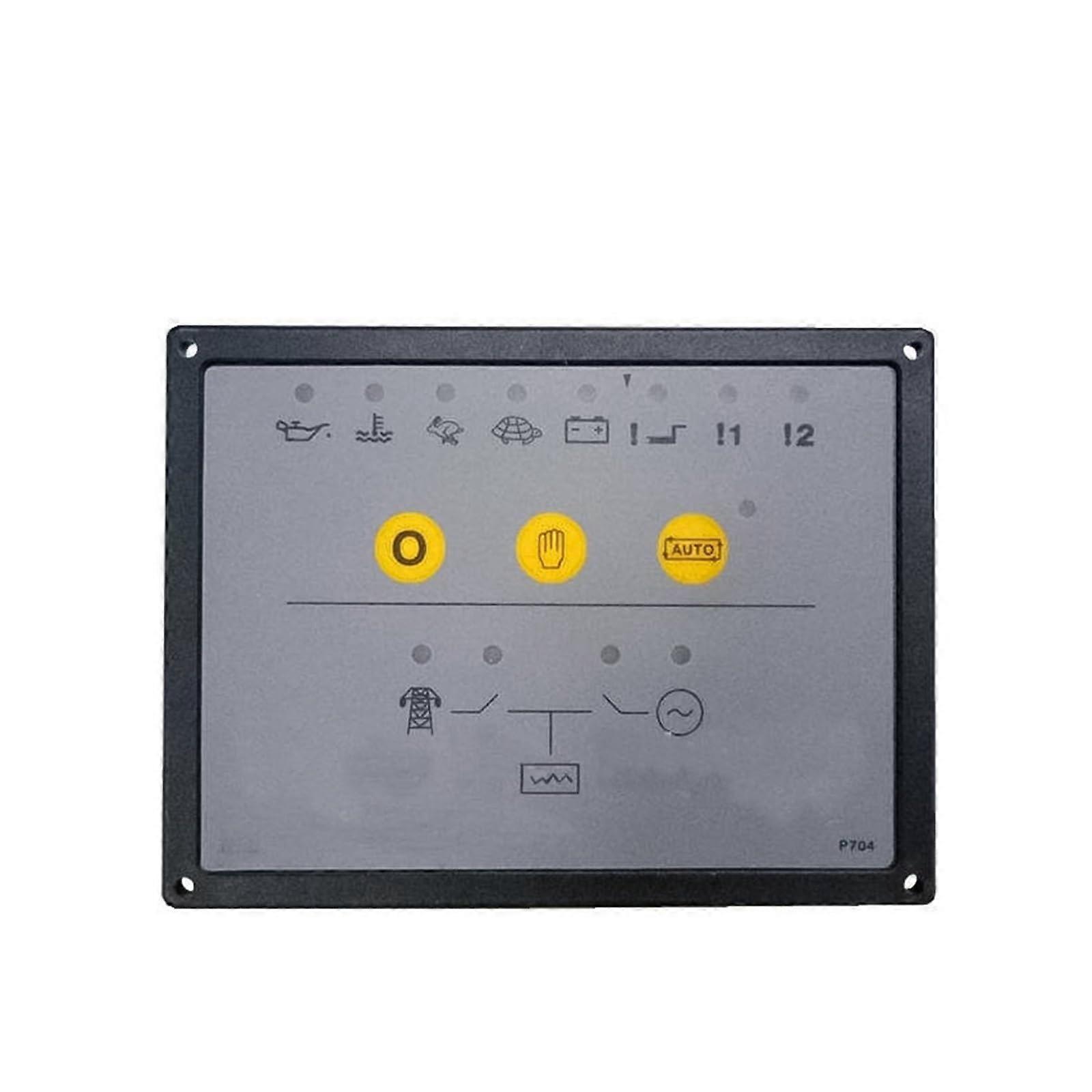 Generator Control Panel for DSE704 with Automatic Fault Detection and Event Logging System