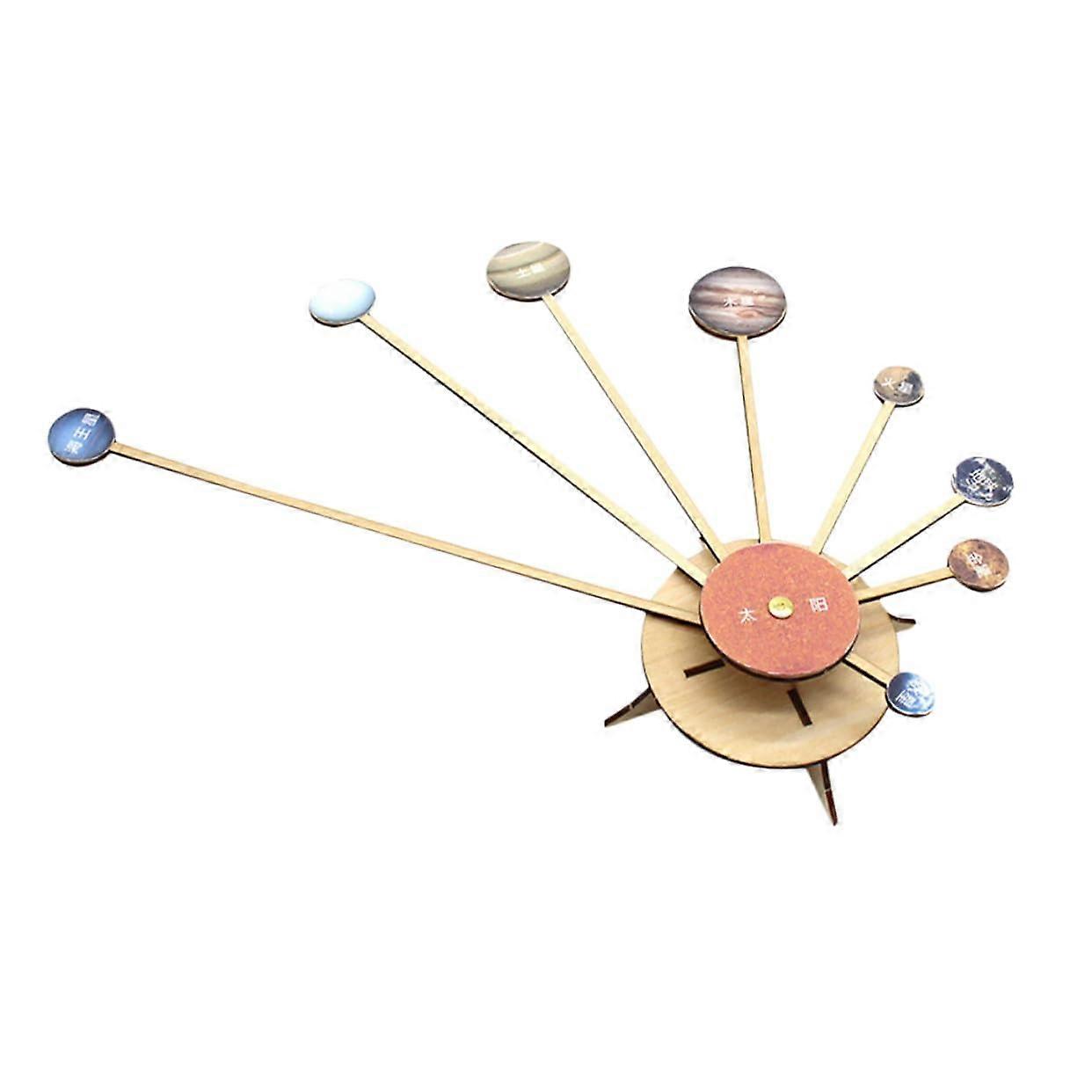 Solar System Model Kit for Kids DIY Planetary Model Simulates Planetary Motion Encourages STEM Learning