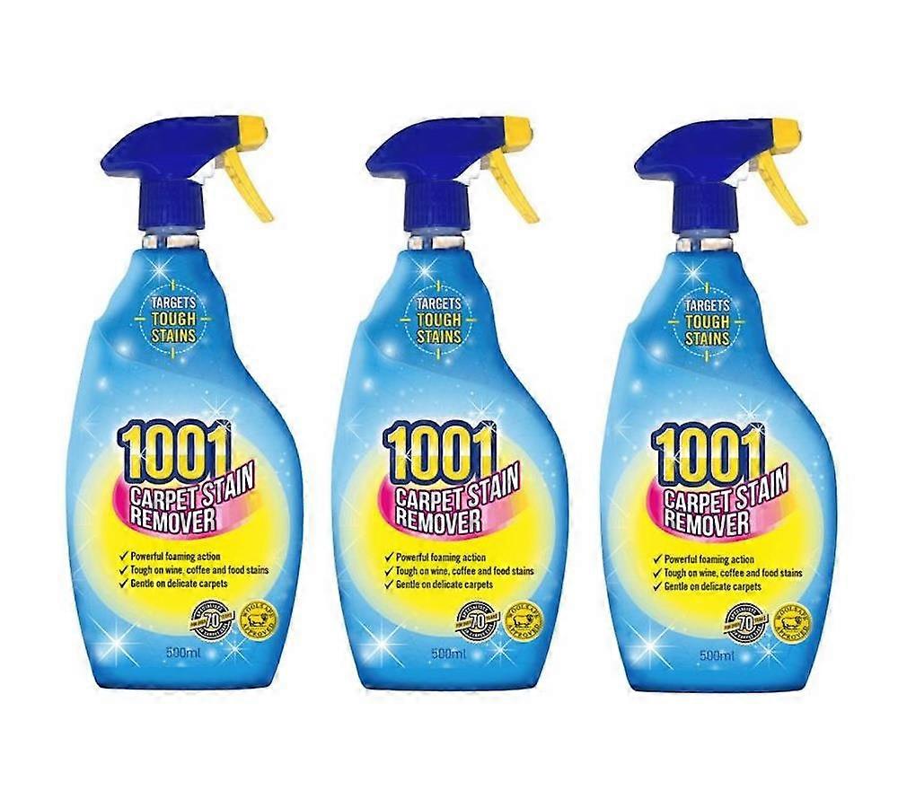 1001 Teppichfleckenentferner 500ml (3er-Pack)