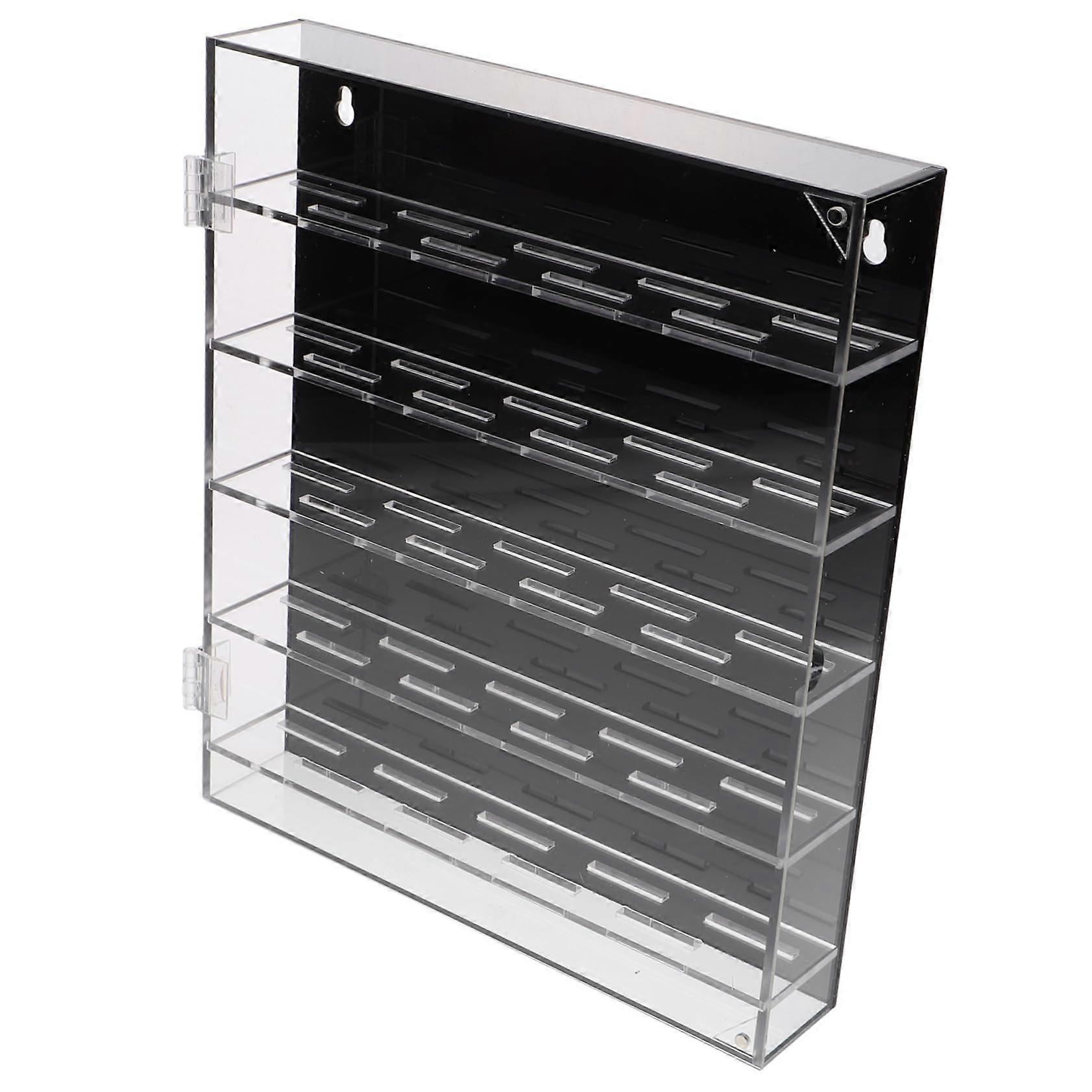 Coin Storage Box with Dustproof Clear Lid, Stackable Coin Display Case and Secure Compartments