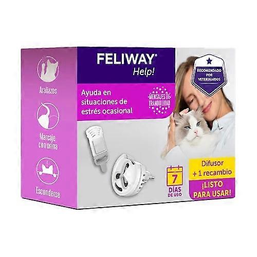 Feliway help! diffuser (cat stress) Diffuser + 1 refill